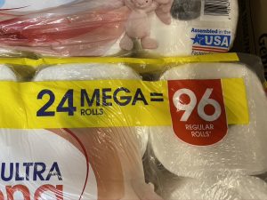 toilet paper marketing, like online marketing is getting confusing